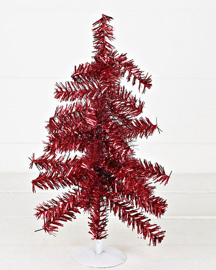 Glittered Tinsel Tree