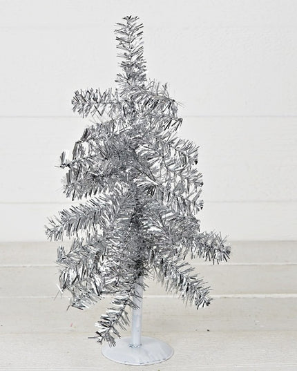 Glittered Tinsel Tree