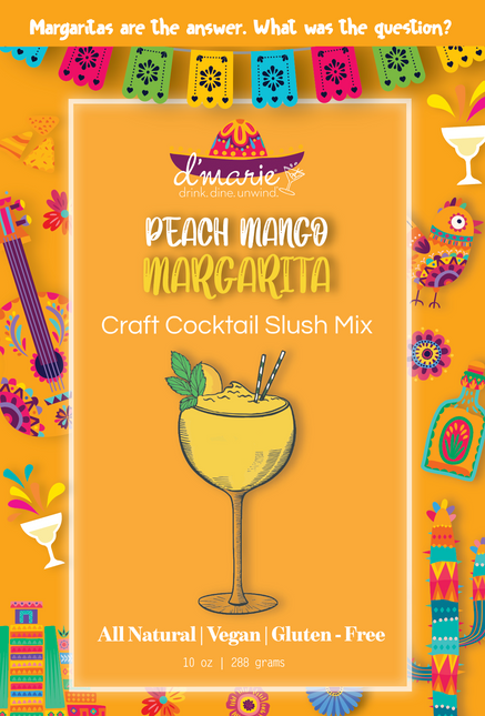 Peach Mango Margarita Slush Mix