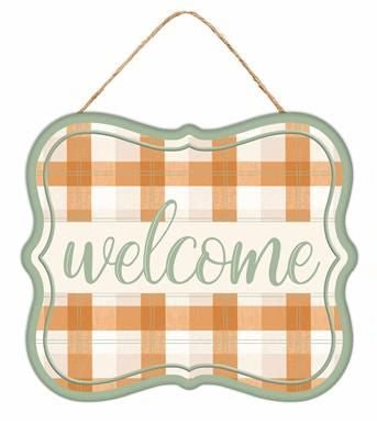 Assorted Tin Matte Fall Signs
