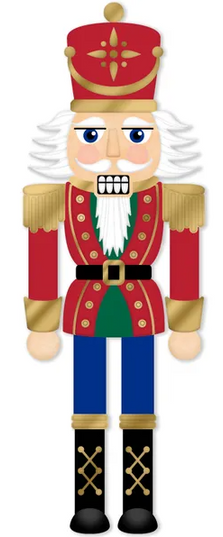 Nutcracker Sign - Multiple Color Options