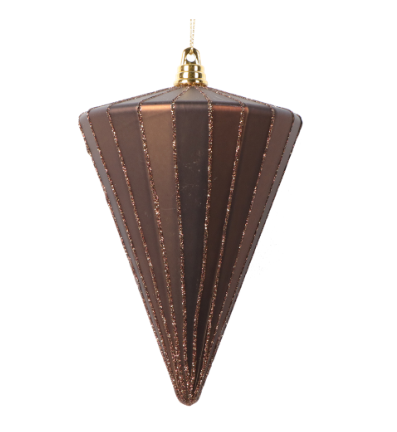 6" Cone Ornament