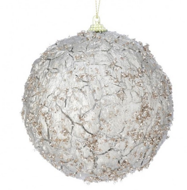 4.5" Beaded Ornament
