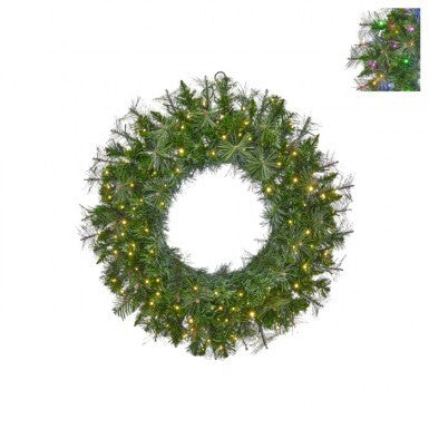 60"DUAL3mmLED DLX BELGIUM WREATH 400L