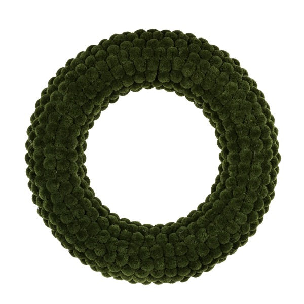 Pom Pom Wreath
