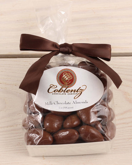 Milk Chocolate Almonds 7 oz Coblentz