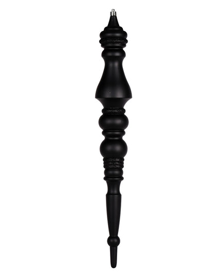 Ornament 20" Finial Black