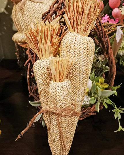 Jute Carrot Bundle 11"