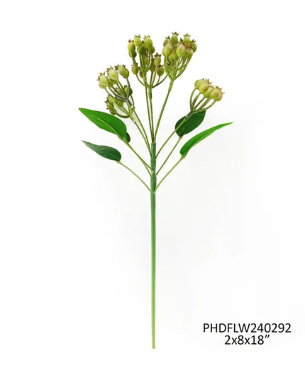 Green Rosehip Stem
