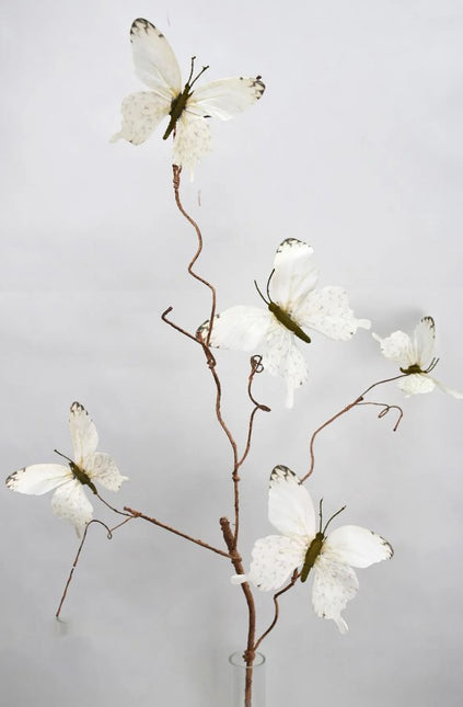 White Butterfly Pick 37"