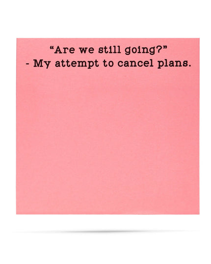 Are We Still Going?