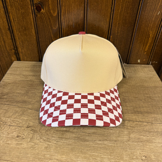 Checkered Hat