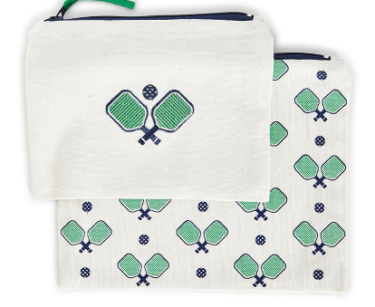 Pickleball Zipper Pouch Set