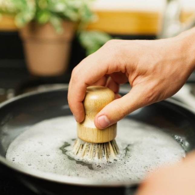 Bamboo Pot Scrubber