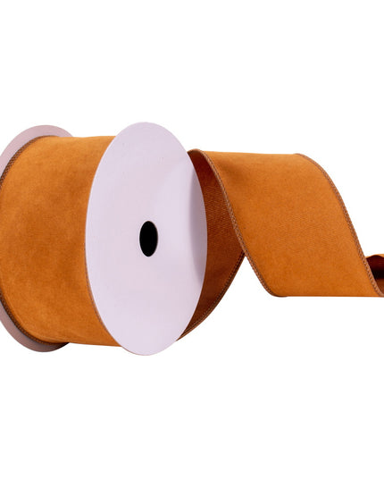 2.5" x 10yd Faux Suede Ribbon