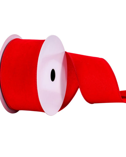 2.5" x 10yd Faux Suede Ribbon