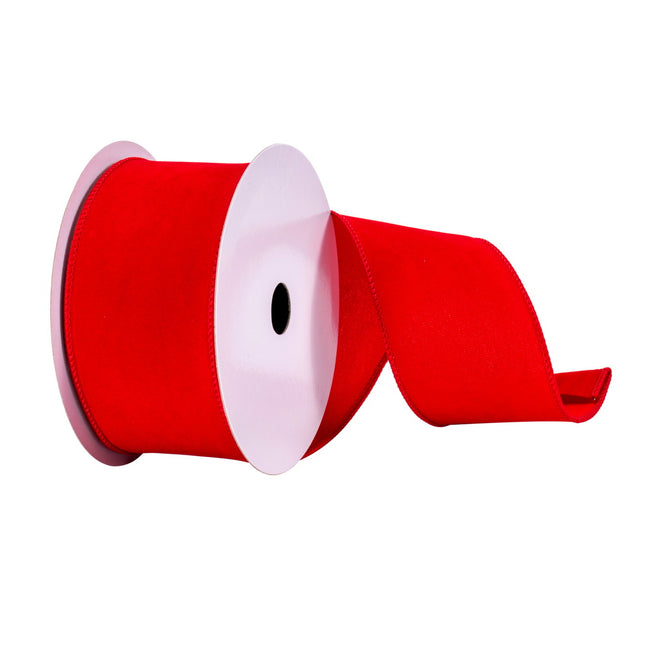 2.5" x 10yd Faux Suede Ribbon