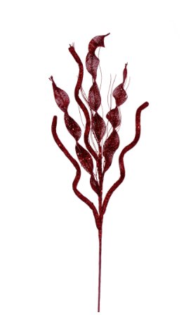 34" Multi Spiral Glitter Spray