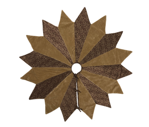60" Brocade Brilliance Tree Skirt