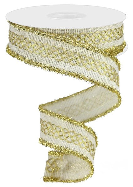 Metallic Tinsel Ribbon