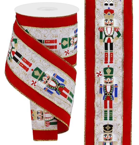 Velvet Nutcracker Ribbon