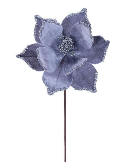 21.5" Rose Gold Poinsettia 10" FLW