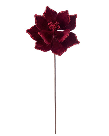 21.5" Rose Gold Poinsettia 10" FLW