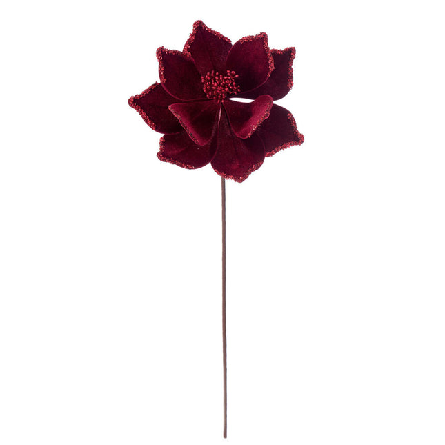 21.5" Rose Gold Poinsettia 10" FLW