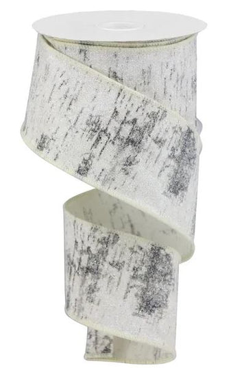2.5" X 10YDS BIRCH BARK RIBBON