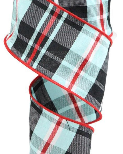 2.5x10Y Plaid Faux Dupioni