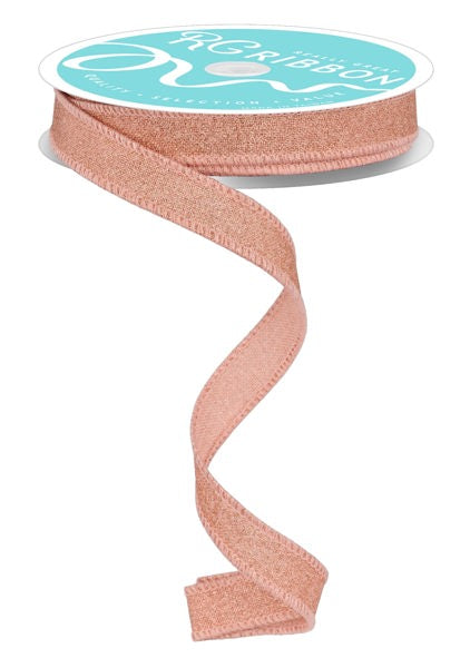 Fine Glitter on Royal Ribbon - 5/8" x 10 yds