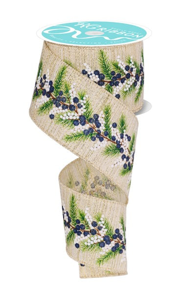 Berries and Pine Ribbon