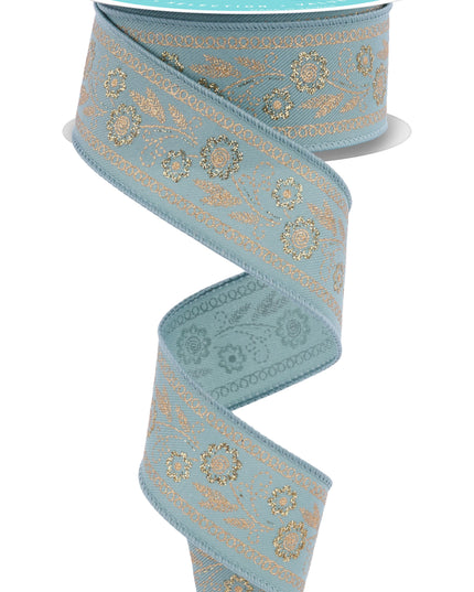 Embroidered Look Ribbon