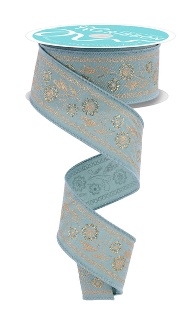 Embroidered Look Ribbon
