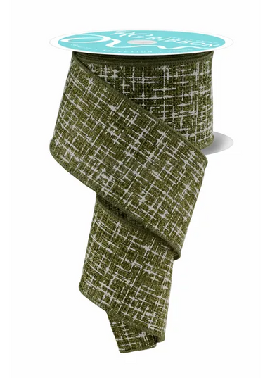 2.5" x 10yd Knit Look Texture Ribbon