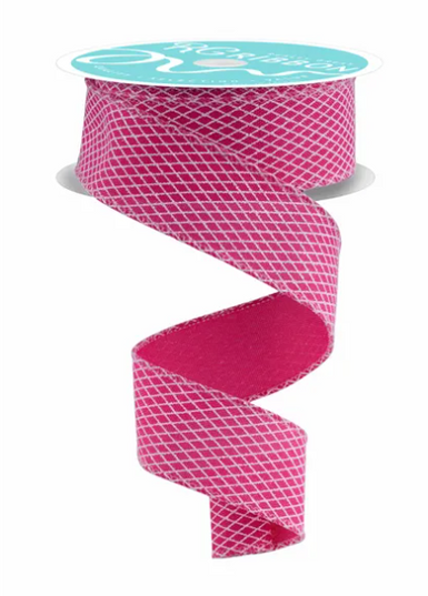1.5" x 10yd Mini Harlequin Ribbon