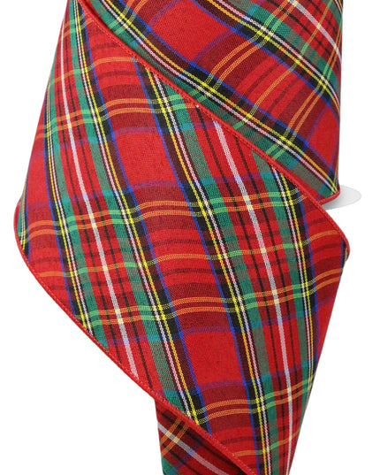 4" Plaid Ribbon