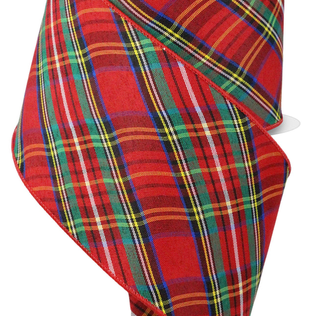 4" Plaid Ribbon