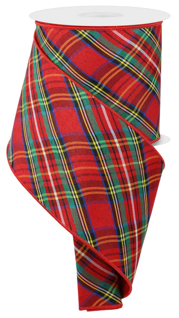 4" Plaid Ribbon