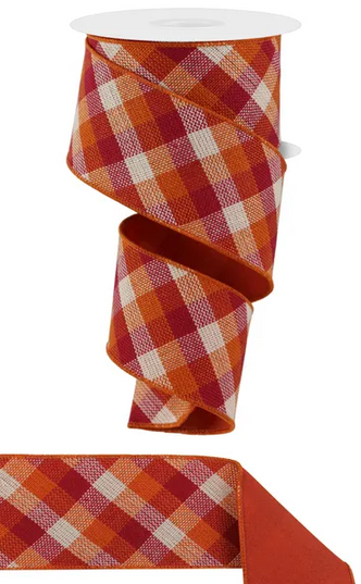 2.5" x 10yd Diagonal Woven Fused Ribbon