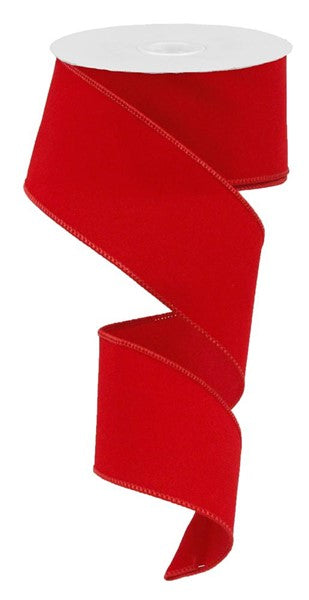 Indoor Velvet Ribbon - 2.5" x 10 yds