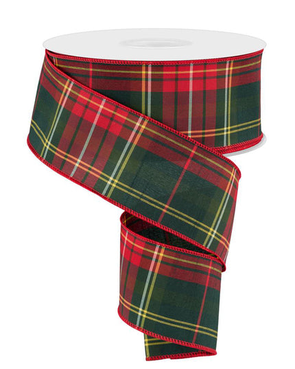 2.5"x50Y Woven Plaid