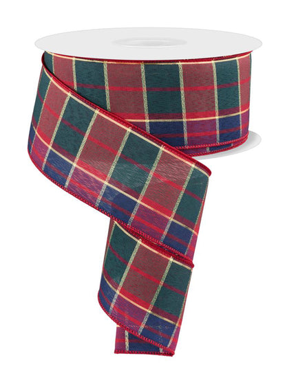 2.5"x50Y Woven Check/Plaid
