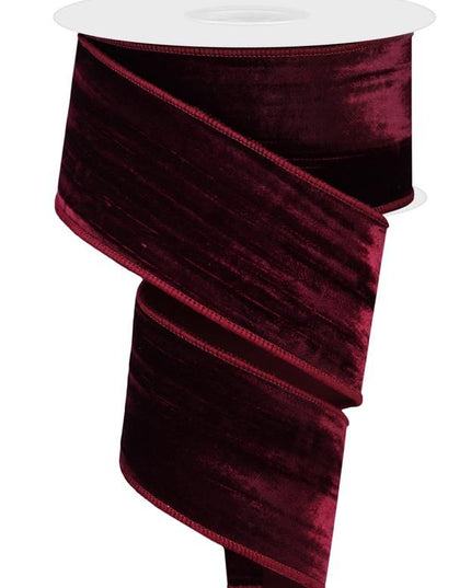 2.5"x10Y Deluxe Crushed Velvet