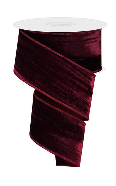 2.5"x10Y Deluxe Crushed Velvet