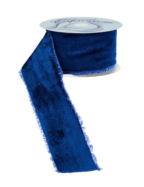 Frayed Edge Velvet - 2.5" x 10 yds