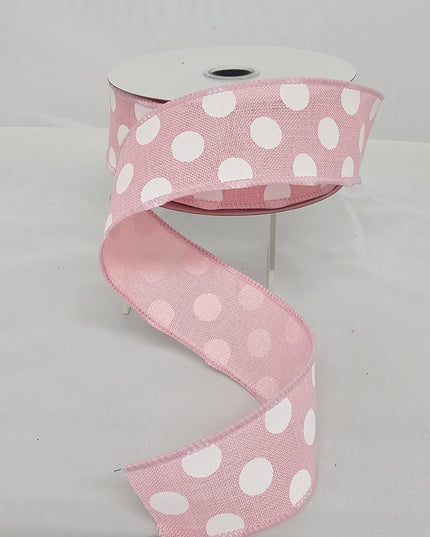 1.5"x10Y Polka Dot Ribbon