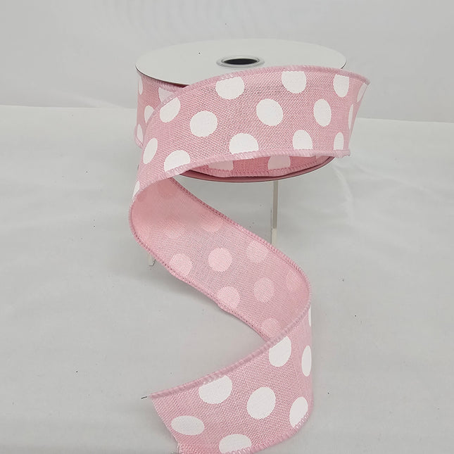 1.5"x10Y Polka Dot Ribbon