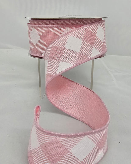 1.5"x10Y Plaid Ribbon
