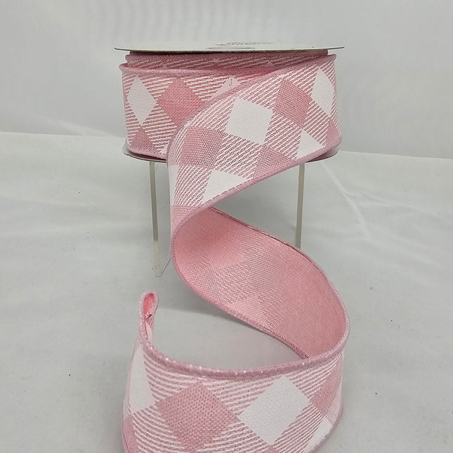 1.5"x10Y Plaid Ribbon